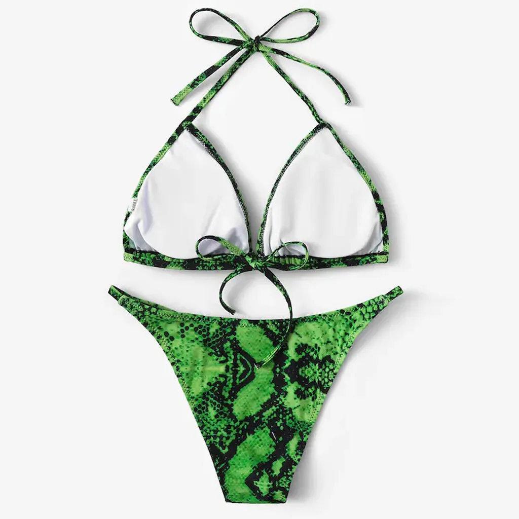 Женский купальник LIVA бикини с высокой талией и пуш-апом | Женская одежда