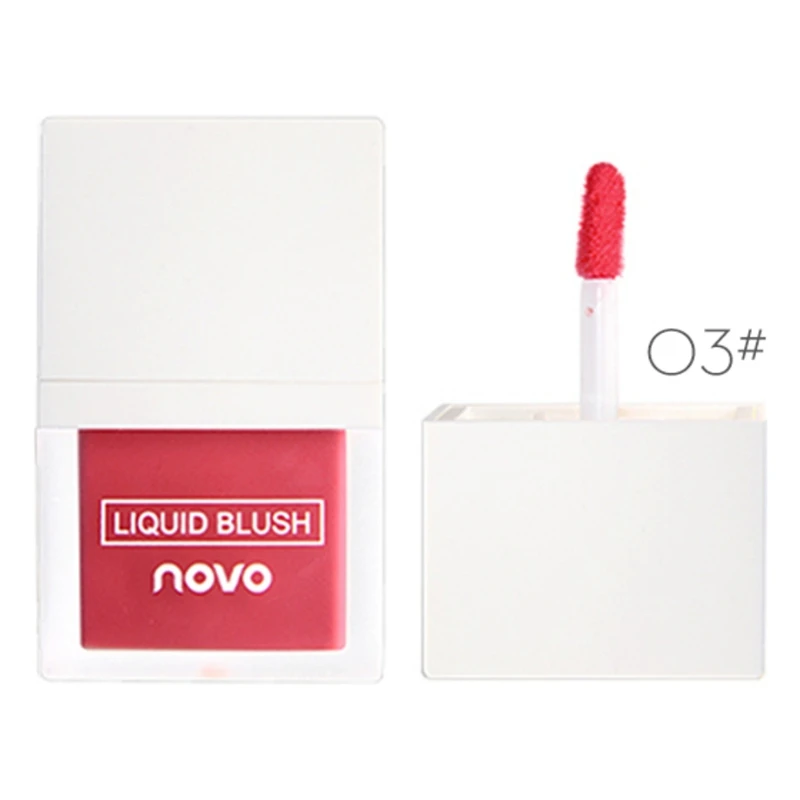 Жидкие румяна Glow Румяна для щек Цвет макияж sleek шелковистой Paleta естественный контур лица