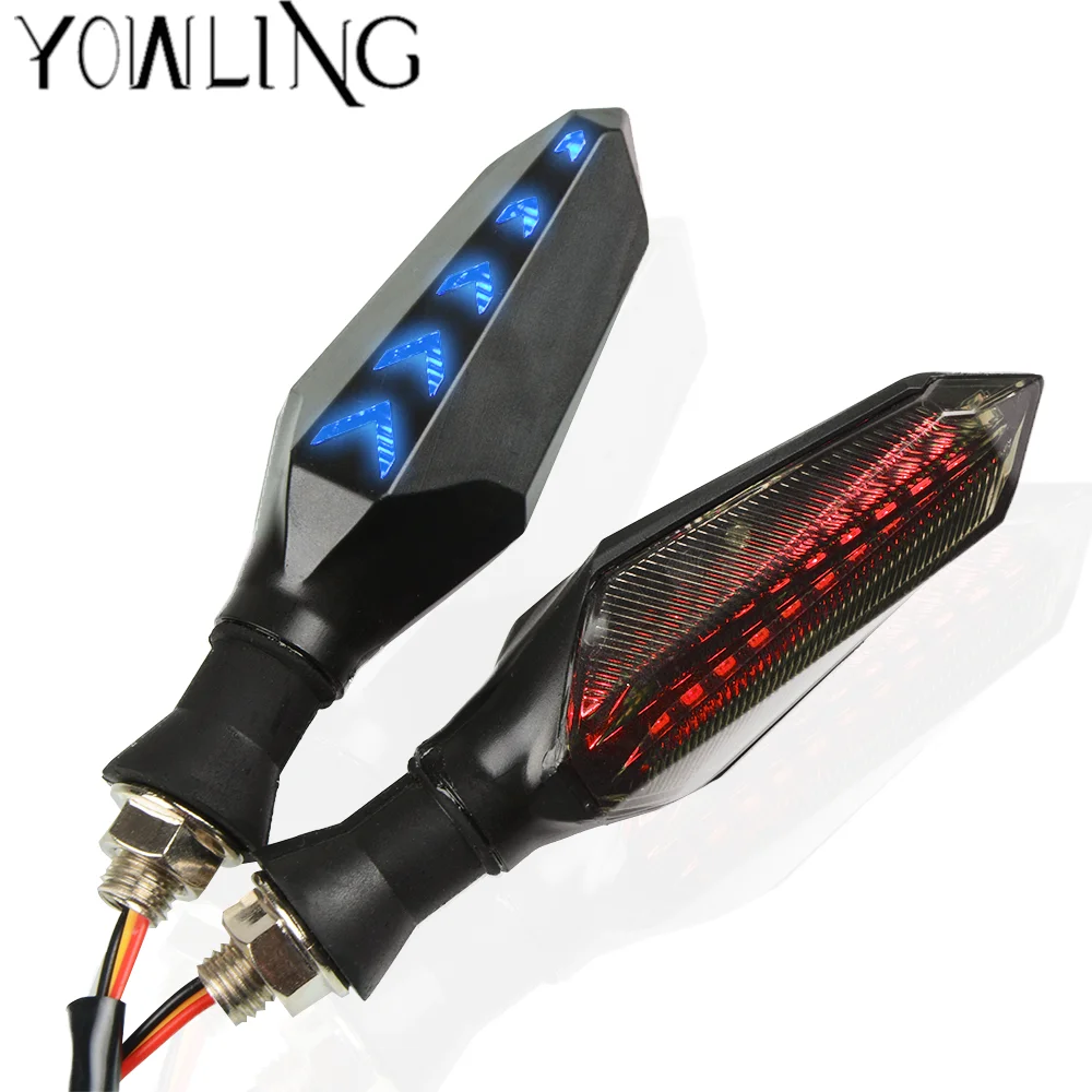 Сигналы поворота для мотоцикла задний фонарь буфер светодиодный мигающие лампы