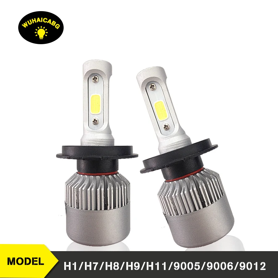 

LED Headlight Bulbs 9600Lm H1 H4 H11 H7 9005 9006 9012 4800LM 6000K