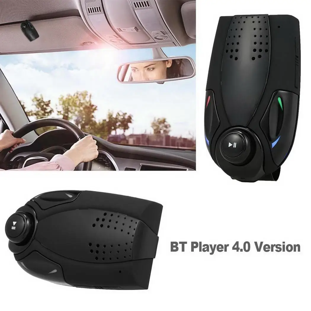 Светодиодный экран Автомобильный Bluetooth громкой связи MP3-плеер TF карта FM DC5V радио 87