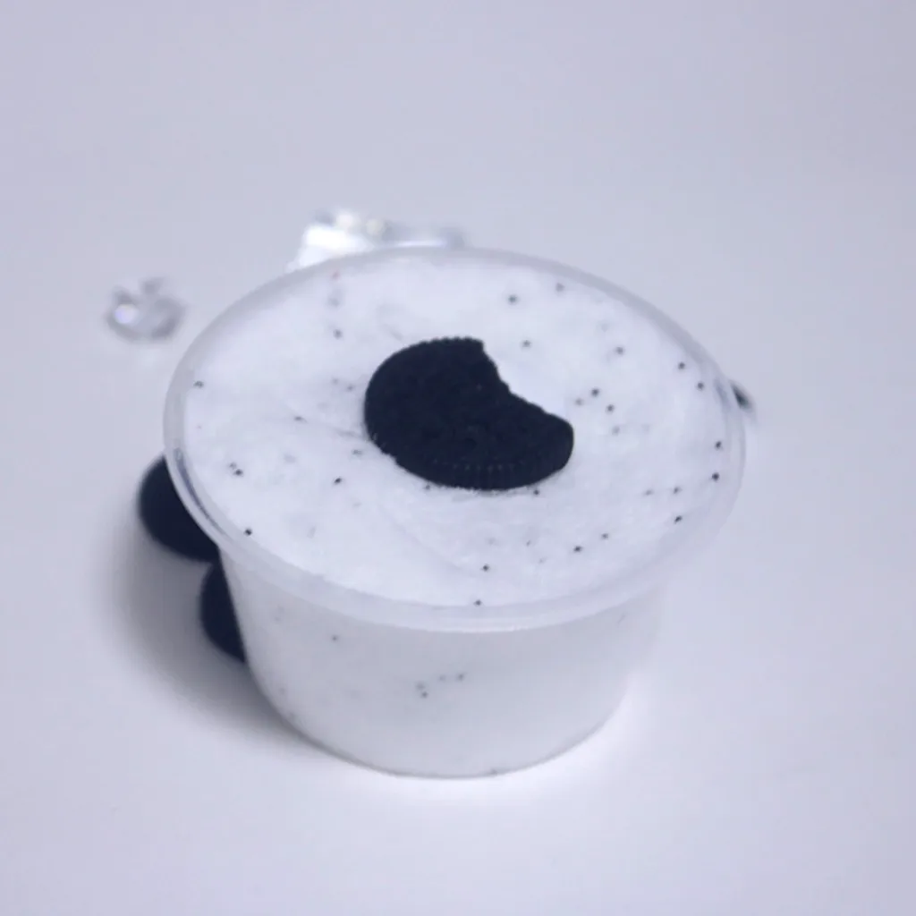 Слизи Мягкий хлопок Slime нетоксичный прозрачный Slime имитация печенье детская игрушка для снятия стресса, Детский пластилин игрушки пены Slime глиняные игрушки a529