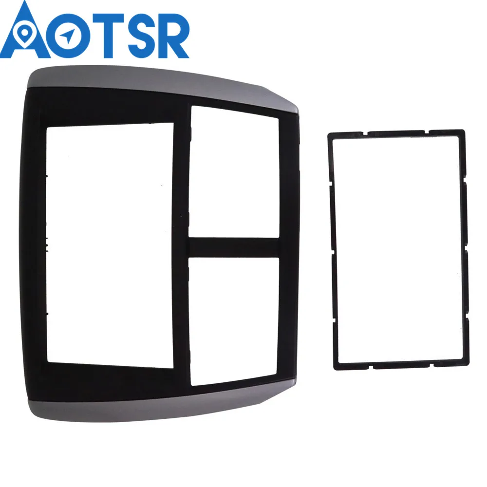 2 DIN Автомобильная Радио панель для Subaru Forester 2008-2012 Impreza 2007-2012 стерео панель Dash CD отделка установочный комплект DVD CD ABS