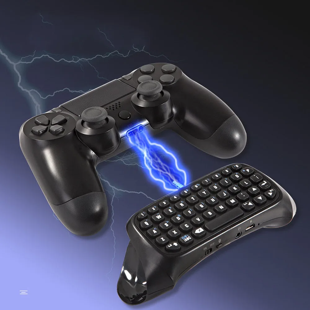 Мини Беспроводной клавиатура с сенсорным экраном показания Мышь для PS4
