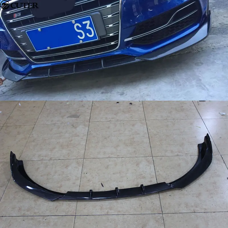 A3 S3 Sline карбоновые комплекты кузова для автомобиля передний бампер Audi S line 13 16|front