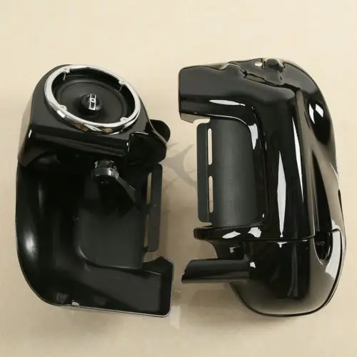 Нижний вентилируемый обтекатель ноги+ 6 1/" Динамики+ коробка стручки для Harley Touring Road King Street Electra Glide FLT FLHT FLHR FLHRC 83-13