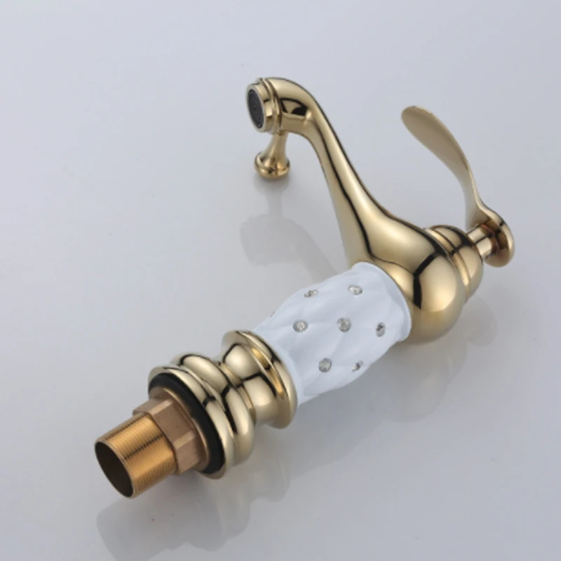 Кран для ванной комнаты смеситель хромированный полированный античный