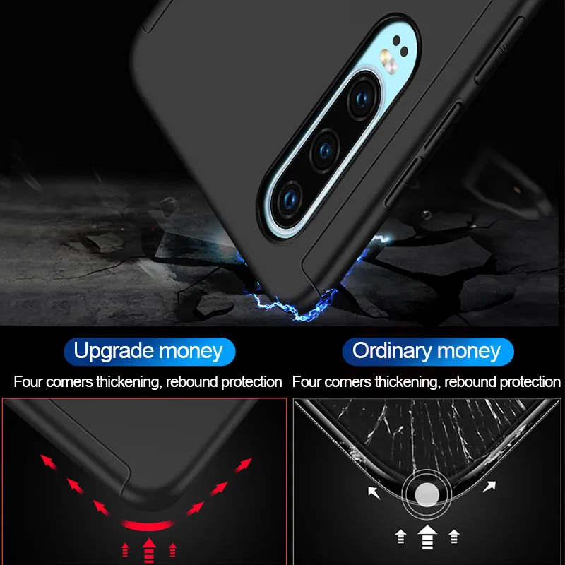 BALMORA 360 полный защитный чехол для huawei P30 Pro lite P20 P10 Plus P9 P8 |