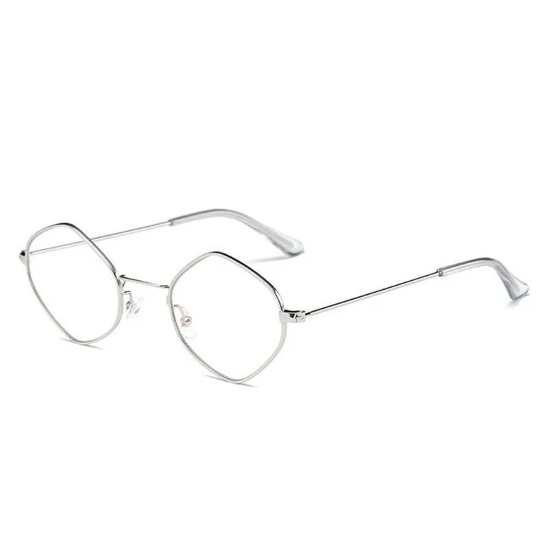 ZXTREE чрезвычайно Простые солнцезащитные очки в металлической оправе Женские