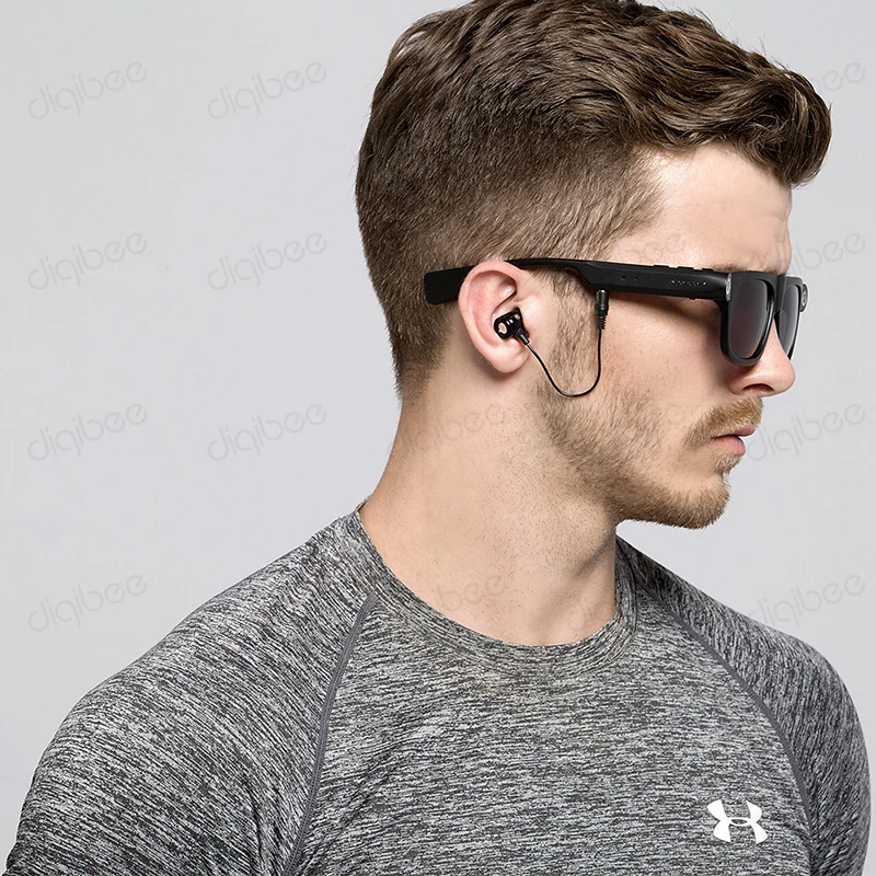 Модные уличные спортивные смарт-Очки Беспроводные Bluetooth 4,0 гарнитура Солнцезащитные очки камера HD 1080P видео рекордер 8 ГБ или 32 ГБ Автомобильный видеорегистратор