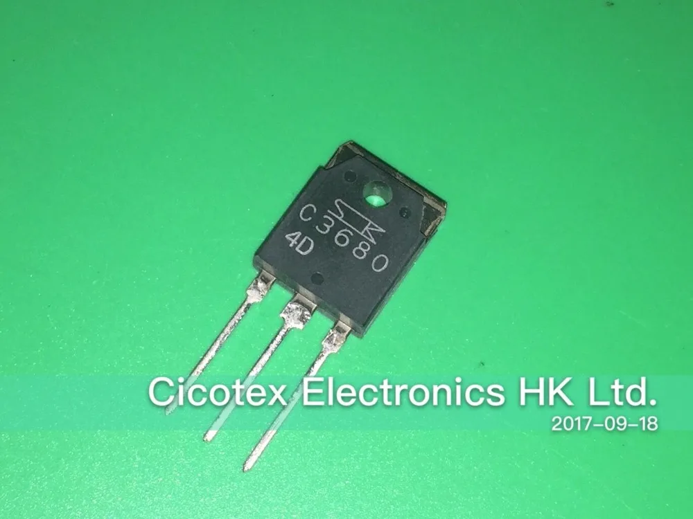 

3 шт./лот 2SC3680 TO-3P C3680 Silicon NPN Силовые транзисторы