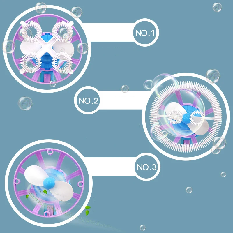 Пистолет для мыльных пузырей 3 цвета | Игрушки и хобби