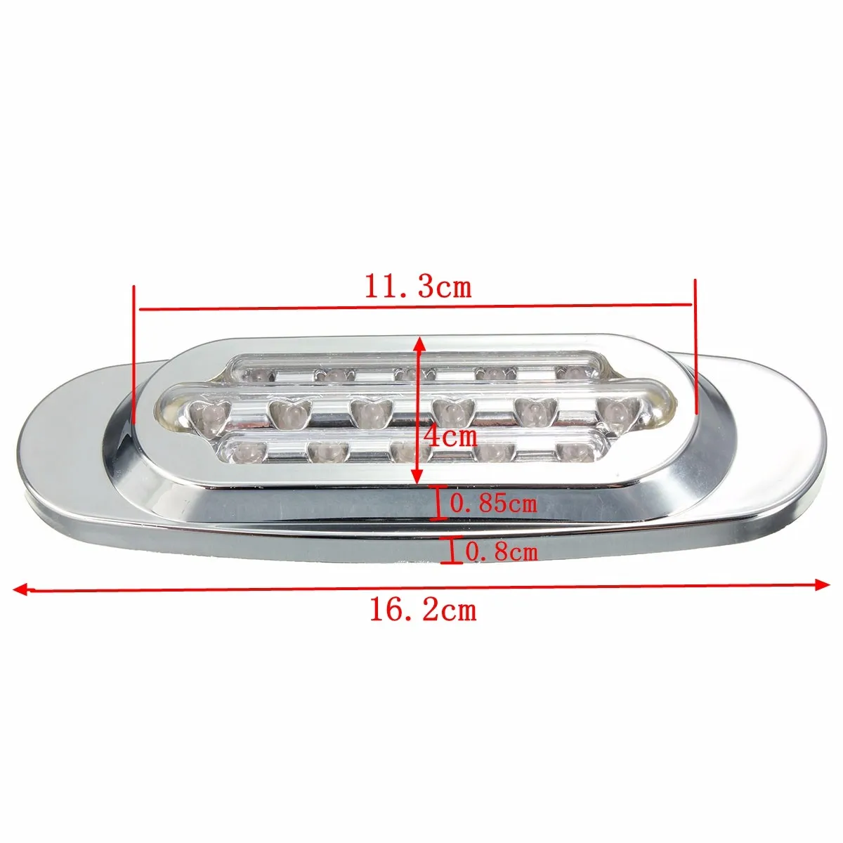 Светодиодные Габаритные фонари для грузовиков боковые габаритные 12 В Внешний