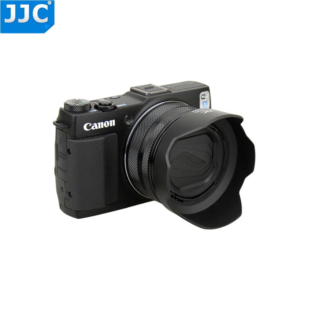 JJC камера байонет Цветок бленда объектива для Canon PowerShot G1X Mark II Заменяет LH