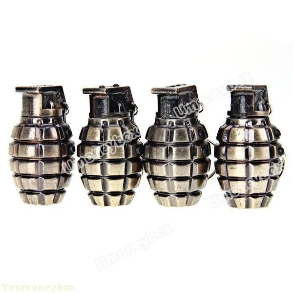 Hot selling Promotion sale Top quality 4pcs Grenade Style Keychains + 0.5mw Red Lasers White LED Lights Coppery|led zone|light led striplight video |