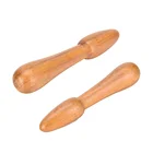 Массажер для ухода за ногами деревянная палочка натуральная сандаловая древесина точечный массаж меридиарны шерсть здоровье