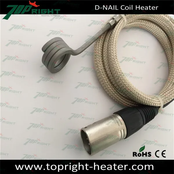 Id16x12.7 мм нагреватель катушки энаil с желтым рукавом из стекловолокна|heater|heater