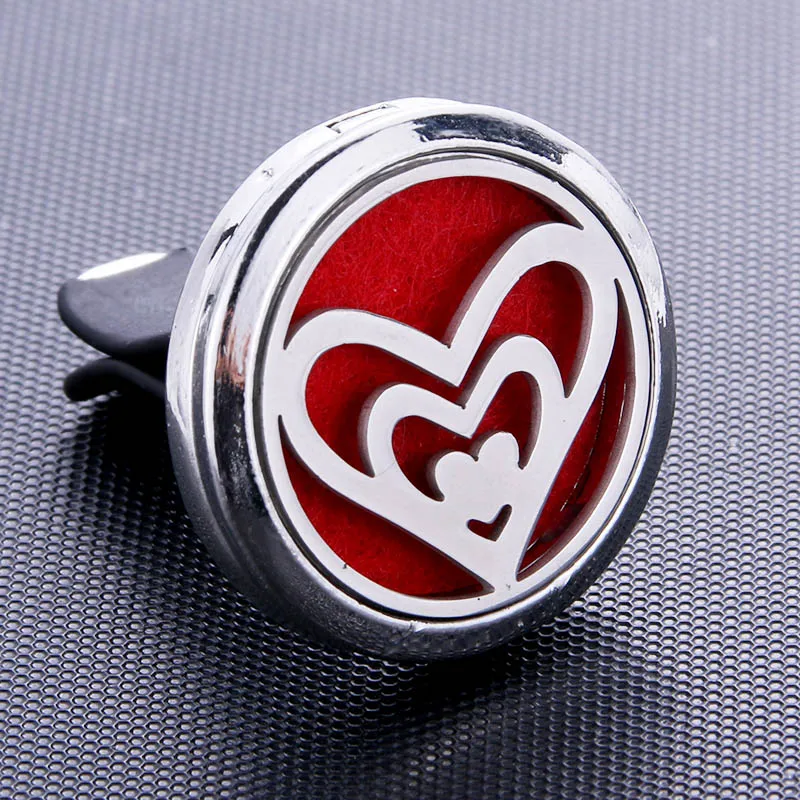 Новинка автомобильный освежитель воздуха Love из нержавеющей стали парфюмерный