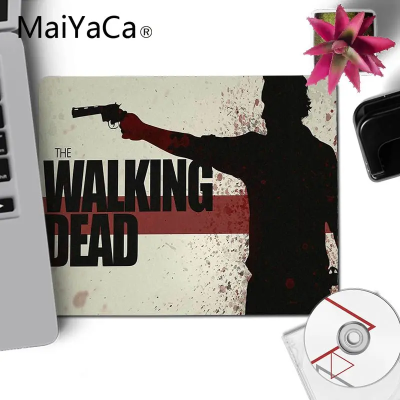 MaiYaCa The Walking Dead Computer Gaming Mouse mats Rubber PC mouse pad anime mousepads desk | Компьютеры и офис