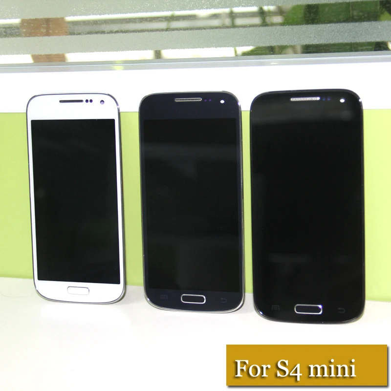 I9195 ЖК дисплей для Samsung S4 mini Galaxy GT i9195 i9190 i9192 дигитайзер сенсорный экран в сборе с