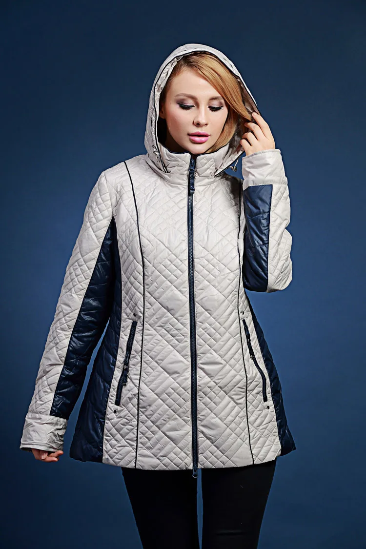 2017 Весна новое поступление куртка с коттоновой подкладкой женские средние и