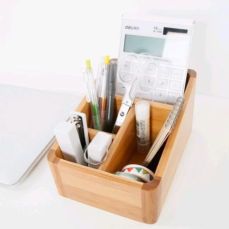 Деревянный держатель для ручек квадратная форма Европа фотостены настольный