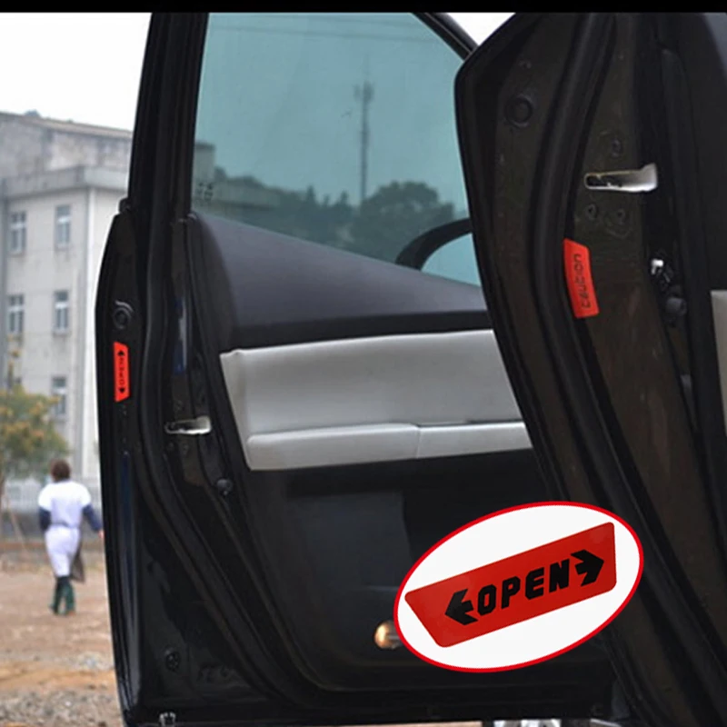 Светоотражающие наклейки на автомобильные двери для BMW e46 e39 e90 e60 e36 f30 f10 e53 f20 Saab Land