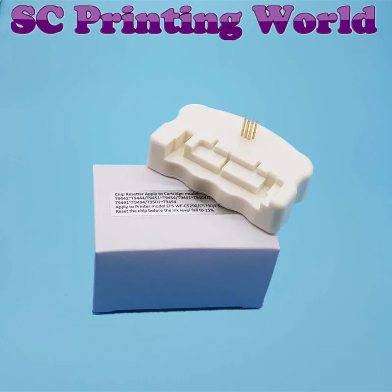 Чернильный чип для картриджей resetter для Epson TM-C3400 принтер для этикеток SJIC15P картридж resetter TM-C3400