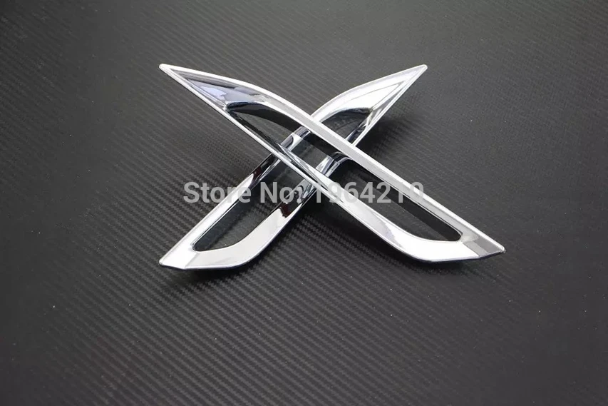 ABS хромированный внешний задний противотуманный фонарь светильник накладка