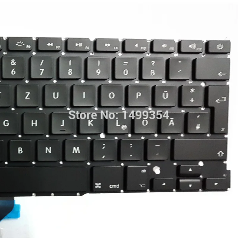 Новая немецкая клавиатура для Apple Macbook Pro Retina A1502 13 ''Замена немецкой