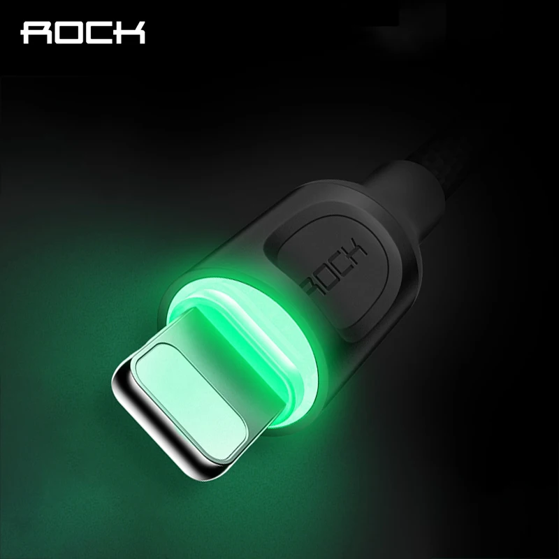 ROCK обновленный usb кабель с автоматическим отключением для iPhone X 8 7 6 5 2 1 А