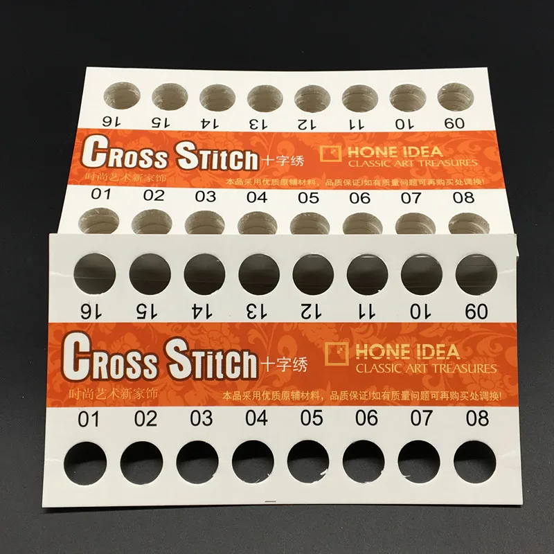 10 шт. органайзер для ниток 01 16 отверстий|floss organizer|cross stitch organizersheet plate |