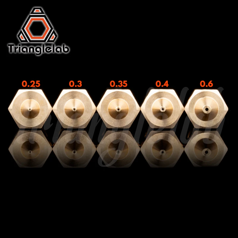 Trianglelab V6 Nozzle 2.85/3.0MM M6 Thread Large Flow High Quality Custom Models For 3D Printers Hotend J-head | Компьютеры и офис