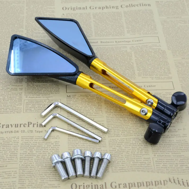 Боковые зеркала Мотоцикл CNC заднего вида для HONDA R1 R3 R6 FZ6 GSXR600 1000 NINJA250 ZX-6R Z750 Z800 |