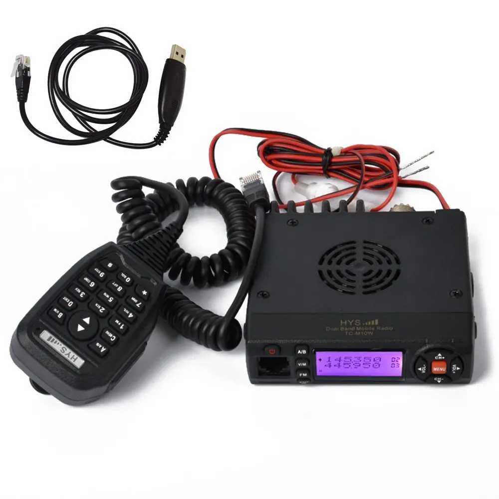 HYS Двухдиапазонный VHF/UHF 136-490 мГц 174/400 15 Вт мобильный трансивер любительский