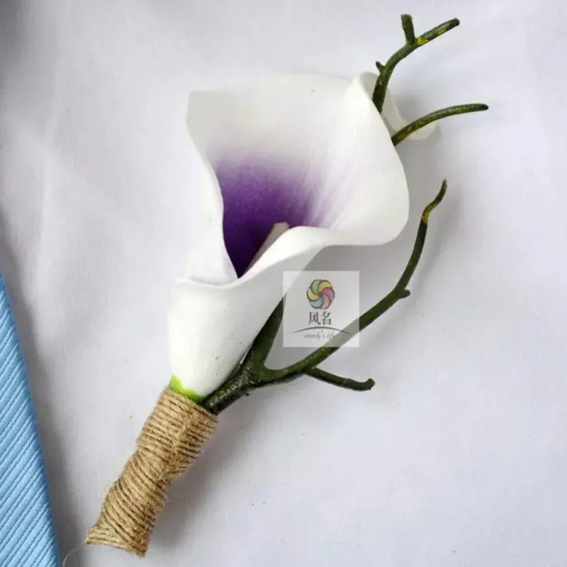 Новая свадебная бутоньерка для жениха брошь-бутоньерка на костюм украшение