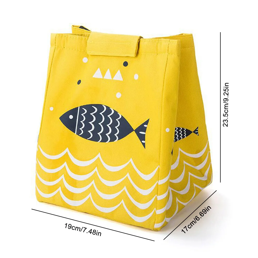 Детский изоляционный ланч мешок Bento Box органайзер для хранения еды путешествий