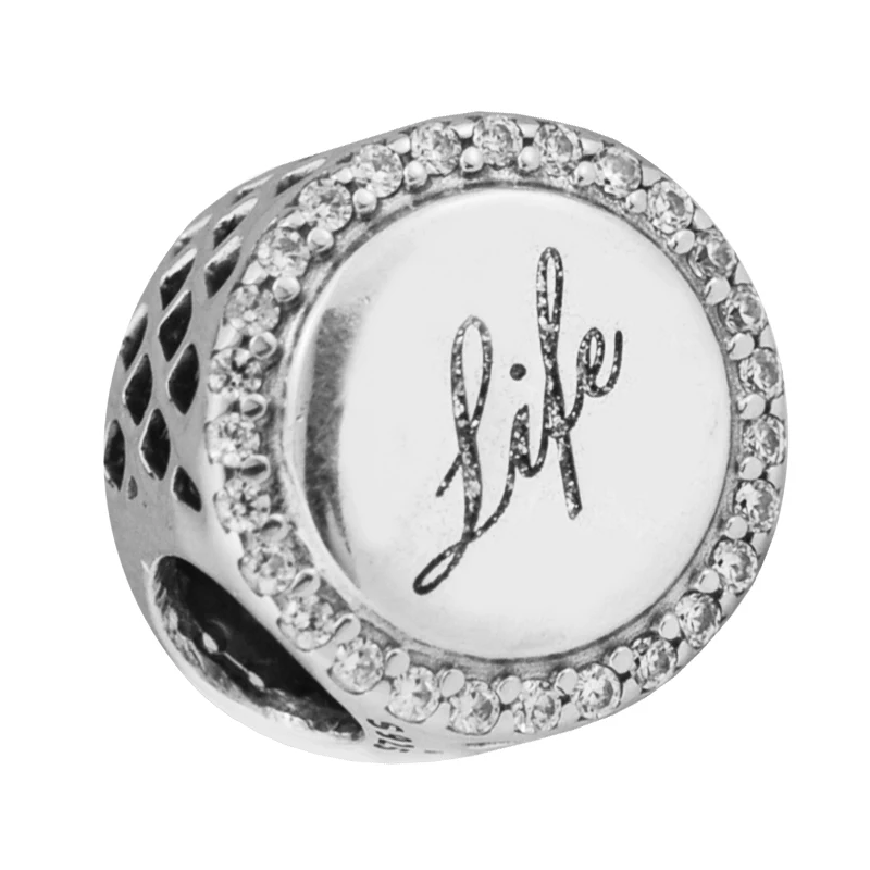 Ювелирные изделия из стерлингового серебра 925 пробы иврит чау подвеска Life