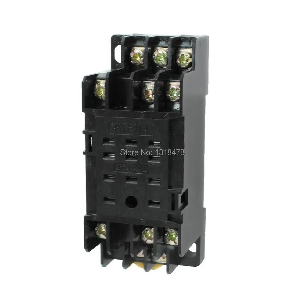 DYF11A 11 штифтов на din рейке держатель реле питания гнездо для HH53P MY3|power relay|11 pinrelay holder