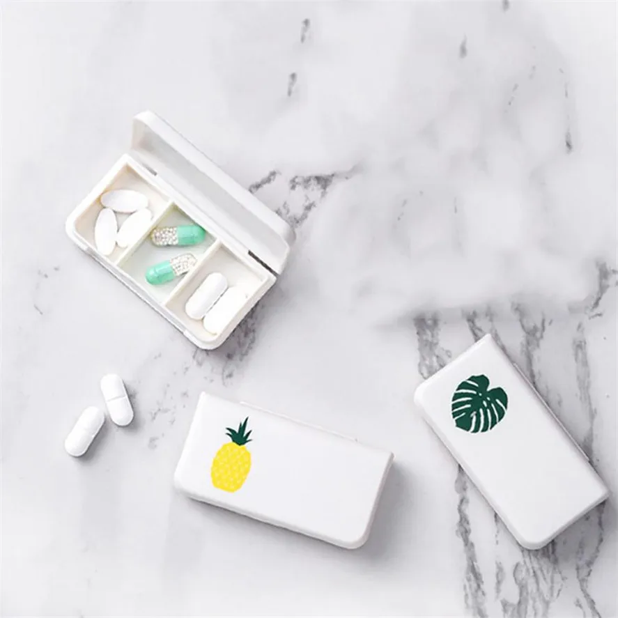 Новинка 1 шт. мини коробка для таблеток держатель хранения органайзер чехол