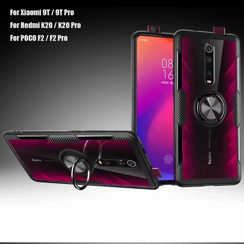 Чехол для Xiaomi 8 Lite прозрачный защитный чехол из поликарбоната Mi 9 SE 9se 8se 9T Redmi Note 8T K20
