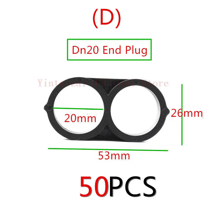 16mm 20mm End Plug For Metric LDPE Tubing Garden Irrigation Fittings Barb Line Micro Watering Sprayer Poly Hose | Дом и сад