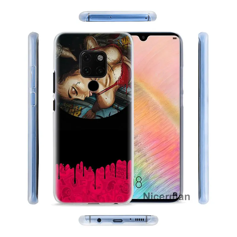 Сексуальный рукав тату девушка чехол для телефона для huawei mate 20 Pro 10 20 Lite P Smart Plus P30 Pro P30 P20 Lite чехол