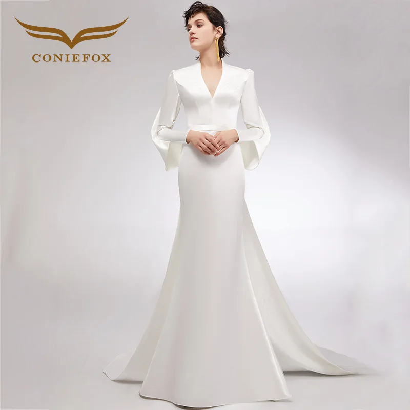 CONIEFOX 33222 10th anniversary Customized White Host платье для выпускного вечера платья особых случаев