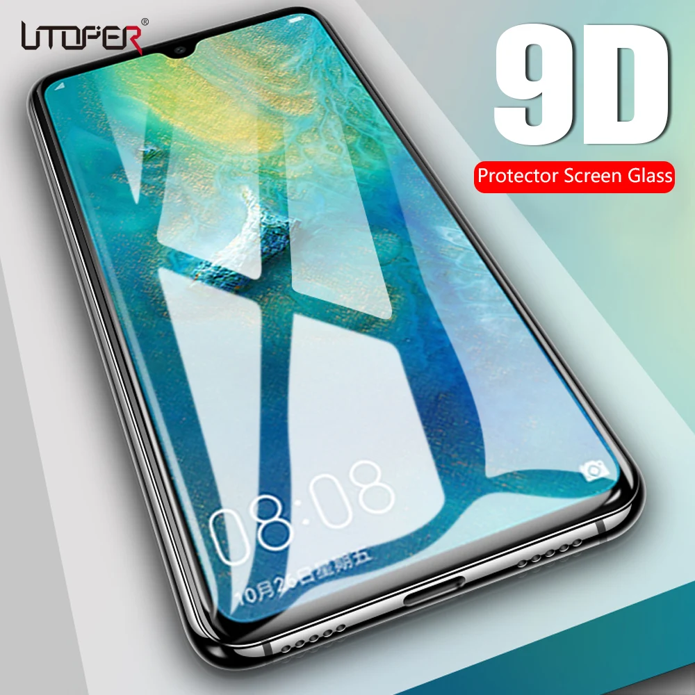 9D Tempered Protective Glass For Huawei P Smart 2019 Screen Protector Original On Honor 8C 8X 8A Mate View 20 10 Lite | Мобильные