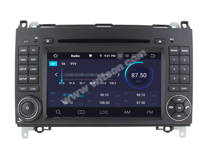 WITSON Android 10 0 автомобильный DVD плеер GPS для MERCEDES BENZ A/B класс аудио система с gps dvd