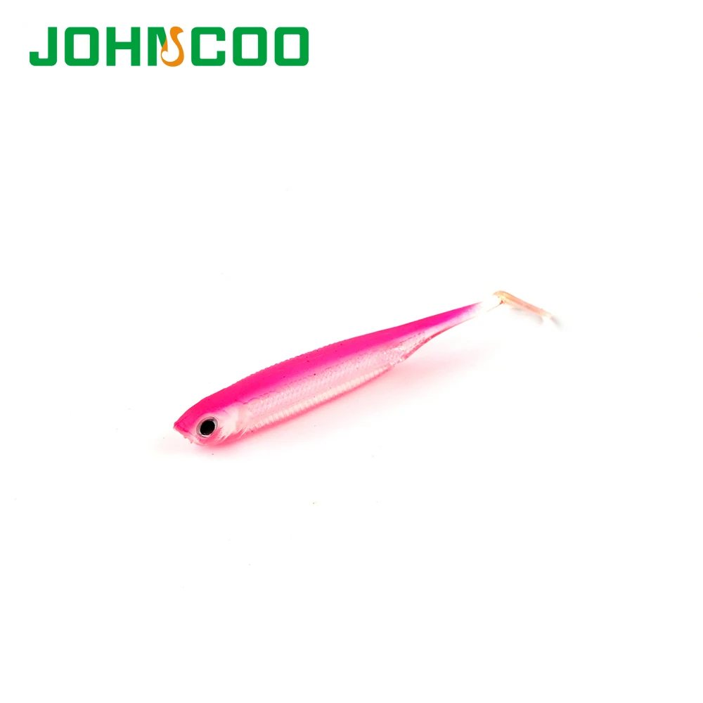 JOHNCOO 6 шт. для рыбалки мягкие наживки 70 мм 2 1 г силиконовые бас гольян приманки