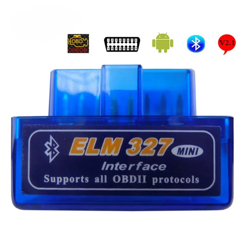 Супер Мини ELM327 цифровой Bluetooth V2.1 OBD2 автомобильный диагностический инструмент ELM