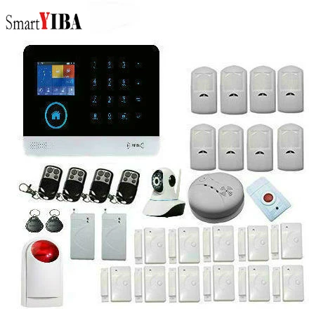SmartYIBA 2G wifi GSM Беспроводная система охранной сигнализации для дома и бизнеса 2 4