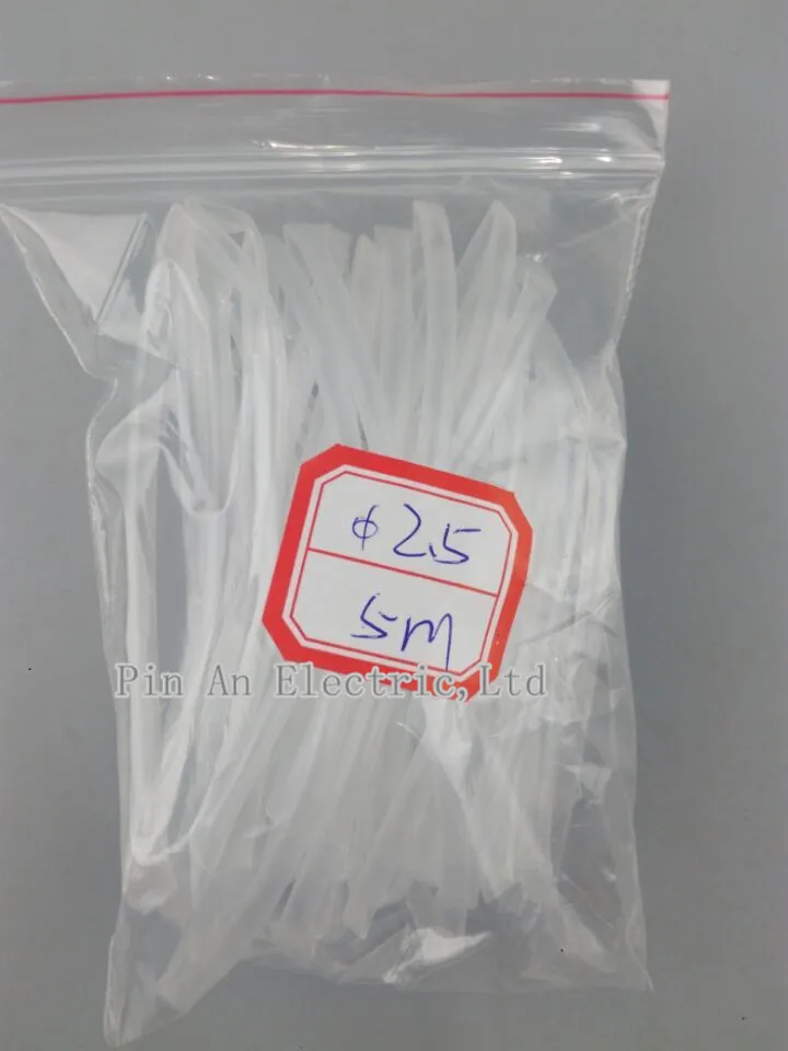5 м/лот 2:1 прозрачный 1 мм 2 3 4 6 Термоусадочный|heat shrink 6mm|heat 3mm2mm heat |